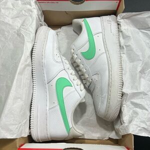 Nike Air Force 1 teal